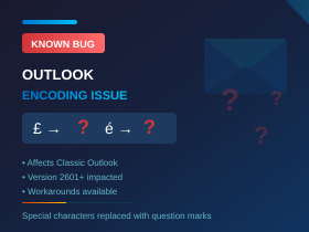 Outlook Encoding Bug